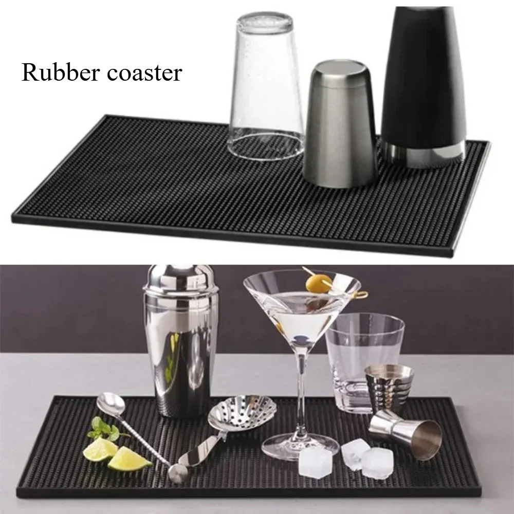Bar Mat Rubber - 고무 바 매트 컵받침 커피 카운터탑