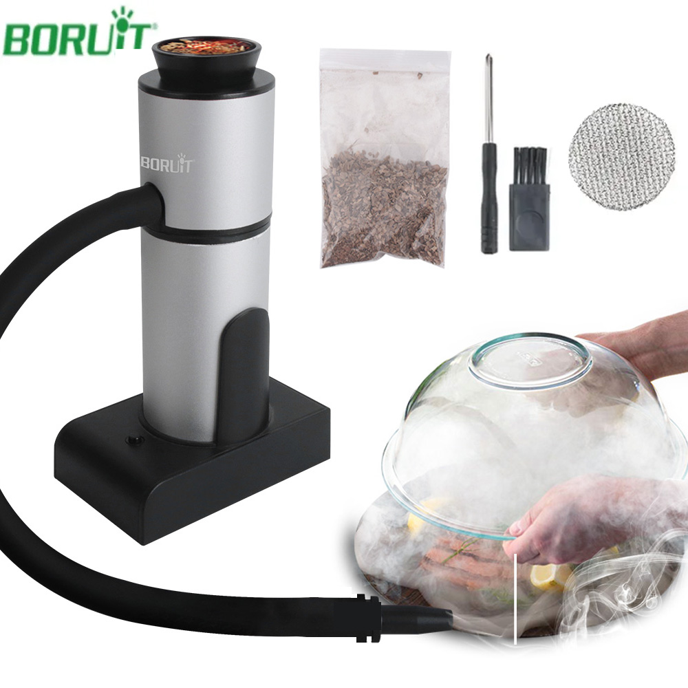 Smoking Gun Kit - BORUiT 휴대용 분자 요리 연기 총