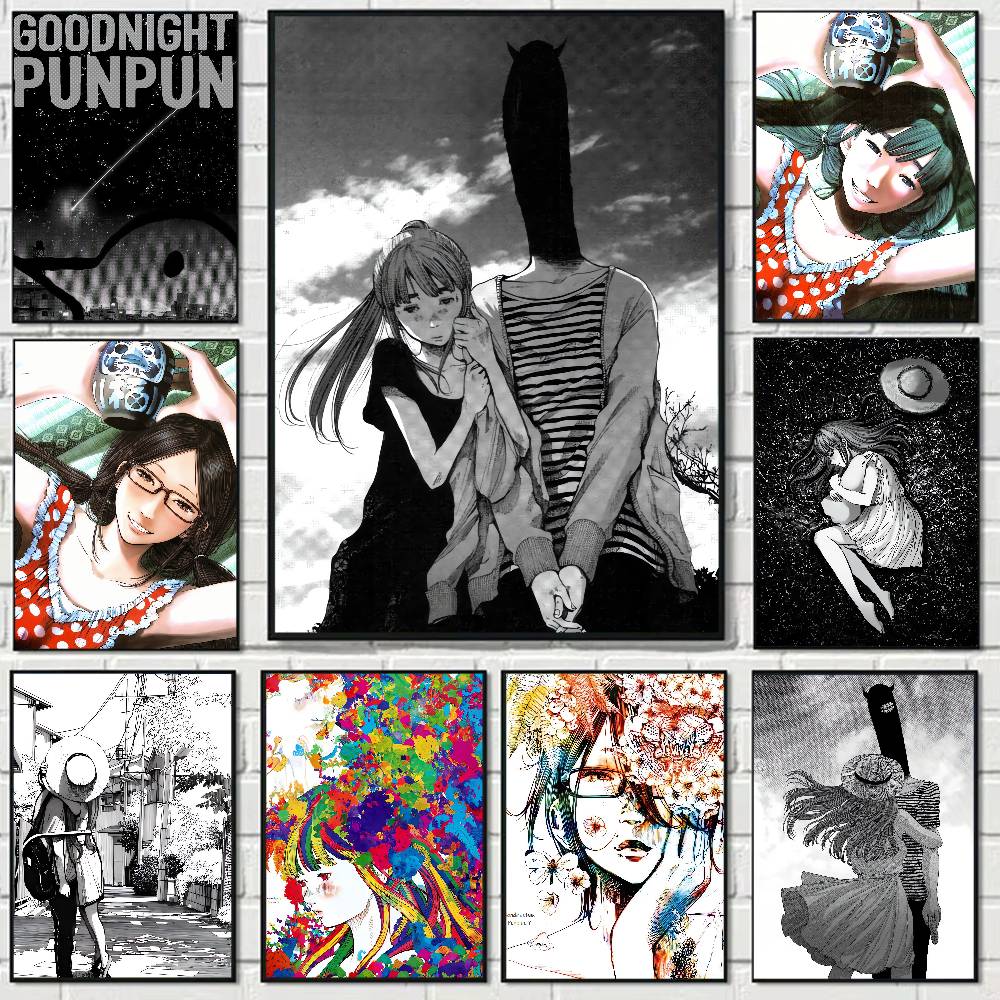 Home Bar And Theater - 애니메이션 굿나잇 푼푼 애니메이션 포스터 벽
