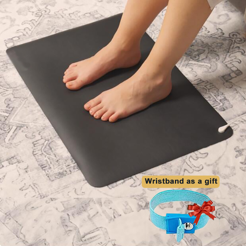 Bar Mat Rubber - 손목 밴드 포함 부드러운 PU 접지