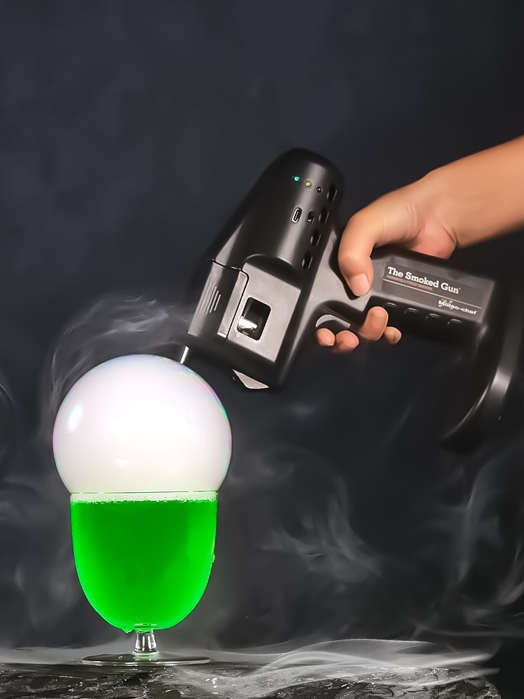 흡연 풍미 블래스터 칵테일 흡연자 버블 건 바맨 바텐더 - Smoking Gun Kit 리뷰 및 가격