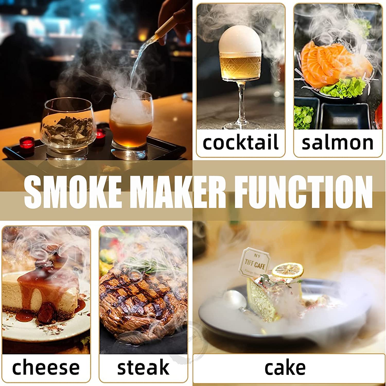 스모크 건 칵테일 스모커, 칵테일 스모커 키트, 허브  - Smoking Gun Kit 리뷰 및 가격